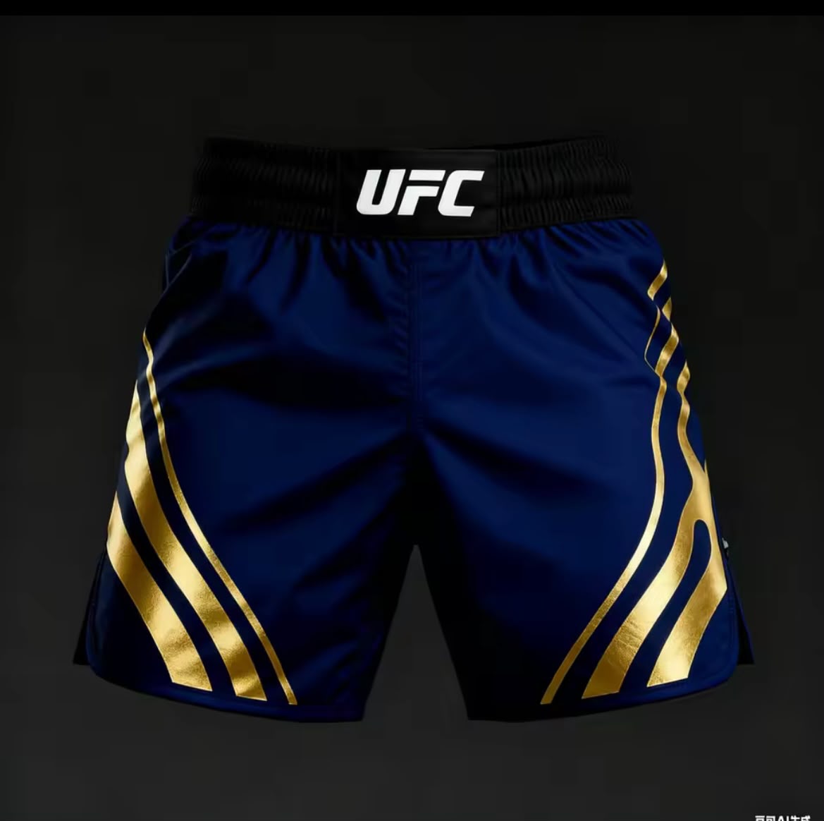 מכנסי UFC כחול-זהב